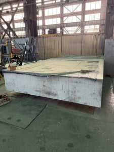120" x 240" x 24" Rahn, granite surface inspection plate