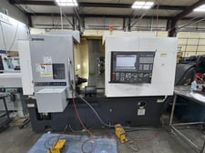 Okuma #Genos-L300-MYW, CNC turning center, 23.6" swing, 20.5" turning length, 10" chuck, 3,800 RPM, 12