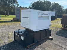 30 KW Tradewinds #TP30, 120/240 Volts, 1-phase, 1800 RPM, Perkins 404D22T engine, 60 Hz, 394 hours, sound