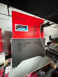 0.787" Nargesa #NF-70, end hot wrought iron forming machine, digital turns programmer, 20 RPM, 7 HP, 230/400