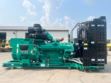1500 KW Cummins/Onan #DQGAS-2160002, Diesel Generator Set, 277/480 Volts, 1800 RPM, circuit breaker, 3PH, 5