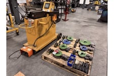 2" Baileigh #M325, Programmable Rotary Draw Bender, 2" outside dimension x .12" wall, 2" schedule 80, 205&deg;