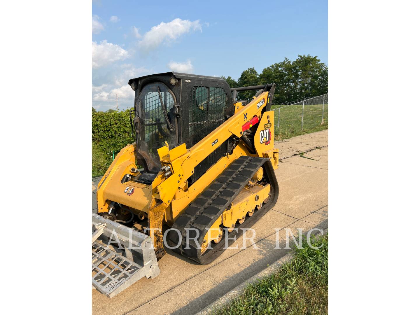 Cat 299D3XE, Skid Steer Loader, 1123 hours, S/N: BX905611, 2023