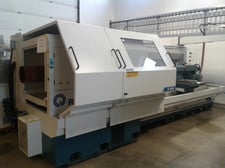 Romi #C830, CNC Flat Bed Lathe, 33.4" swing, 24" chuck, 10.2" bar, 21.6" turning diameter, 775 RPM, 2018