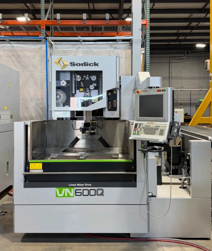 Sodick #VN600Q, Wire Electrical Discharge Machine, 23.62" X, 15.75" Y, 12.2" Z, 3.54" x 3.54" U/V