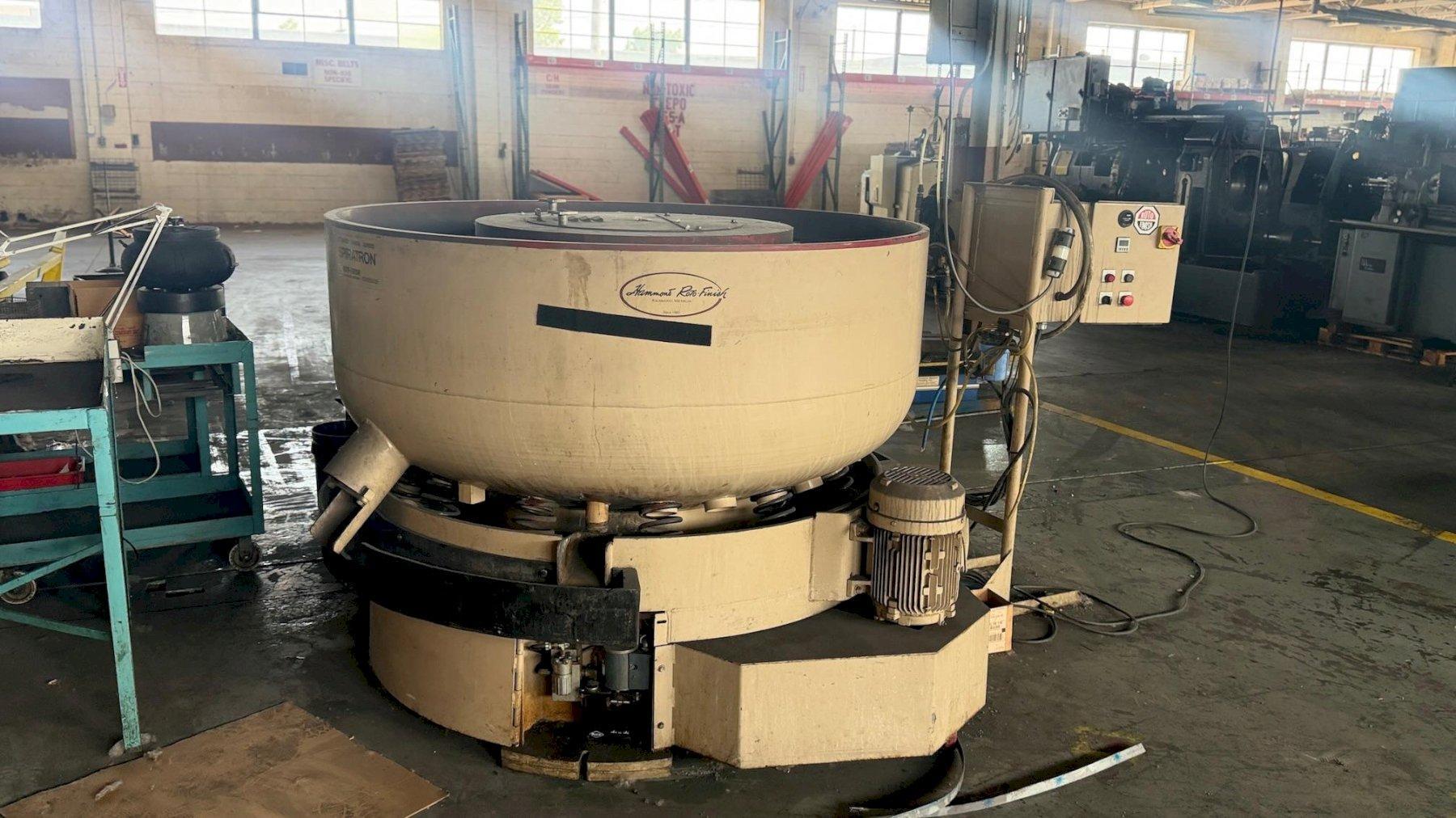 15 cu.ft. Roto-Finish #ER-1516, Vibratory Finisher, 72" overall diameter, 54" working height, cast