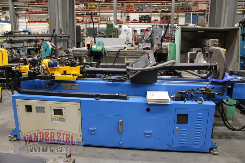 2" HMT #50TSRE, CNC Mandrel Tube Bender, 0.079" wall, 1.18"-8.66" bend radius, 190° max. bend angle, 86.6"