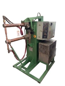40 KVA Lors #140AR-DV, Rocker Arm Spot Welder, 24" throat, 2.0-5.5 sec. volts, 3.5" cylinder diameter, 2.25"