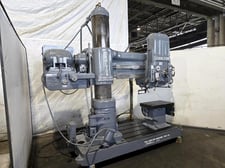 5' -15" Carlton #3A, radial arm drill