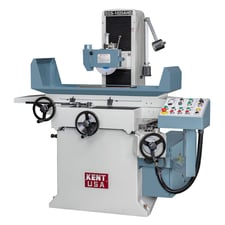 10" x 20" Kent #SGS-1020-AHD, surface grinder, 8" x 1/2" x 1-1/4" wheel, 2 HP, 3500 RPM, 22.2" table travel