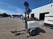Atlas Copco #HiLight-V5, 3 KW light tower, LED, 4 x 350 W floodlights, 25' mast, Kubota Z482 diesel engine