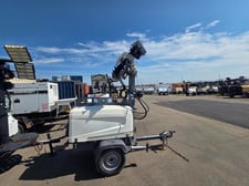 Atlas Copco #HiLight-V5-S, 3 KW light tower, LED, 4 x 350 W floodlights, 25' mast, Kubota Z482 diesel engine