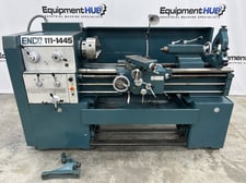 14" x 40" Enco #111-1445, heavy duty engine lathe, 8-5/8" swing over cross slide, 1-9/16" bore, D1-4, 22-1800