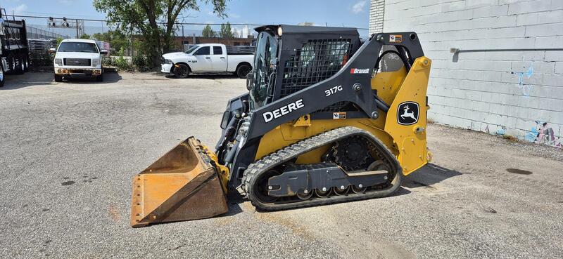 John Deere #317G, compact track loader, 2023