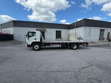 Isuzu #FTR, flatbed truck, 2017