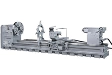 80" x 240" Sharp #80240M, engine lathe, 64" swing over cross slide, 6" spindle bore, A2-11, 4-420 RPM