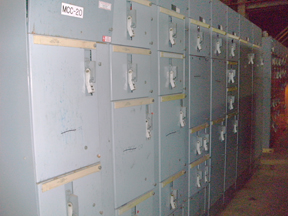 Furnas System 89, low voltage motor control, (4) size 4, (2) size 4 reversing, (2) size 3, (9) size 1