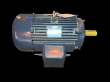 30 HP 1780 RPM Leeson, Frame 286TS, 230/460 Volts, TEFC, AC Induction Motor