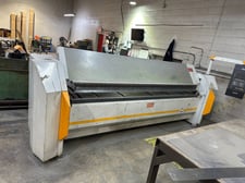 125.9" RAS #Turbobend-Plus-62.30, CNC Folding Machine, 14 Ga. Capacity, System 5000 CNC Control, L-Shaped