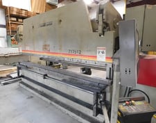 175 Ton, Accurpress #717512, CNC Hydraulic Press Brake, 12' overall, ETS 3000 3-Axis CNC Control, 2008