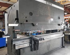 250 Ton, Standard #AB250-12, CNC Hydraulic Press Brake, 12' overall, PC 800 CNC Control, 48" Backgauge