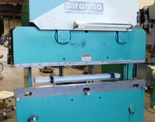 65 Ton, Piranha #6506, CNC Hydraulic Press Brake, 6' overall, 2-Axis CNC Control, 2008