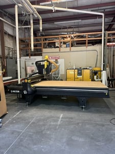 MultiCam #Apex-3R, CNC Router, w/ Kaeser vacuum pump, 2017