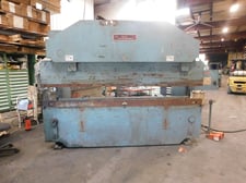 95 Ton, Allsteel #95-10, Hydraulic Press Brake, 10' overall, Manual Backgauge, Digital Depth Stop