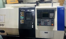 Hyundai Wia #L-210-A, CNC lathe, 21.7" swing, 13.8" diameter x 16.1" L max, 8" chuck, 2.5" bar, 20 HP, 4000