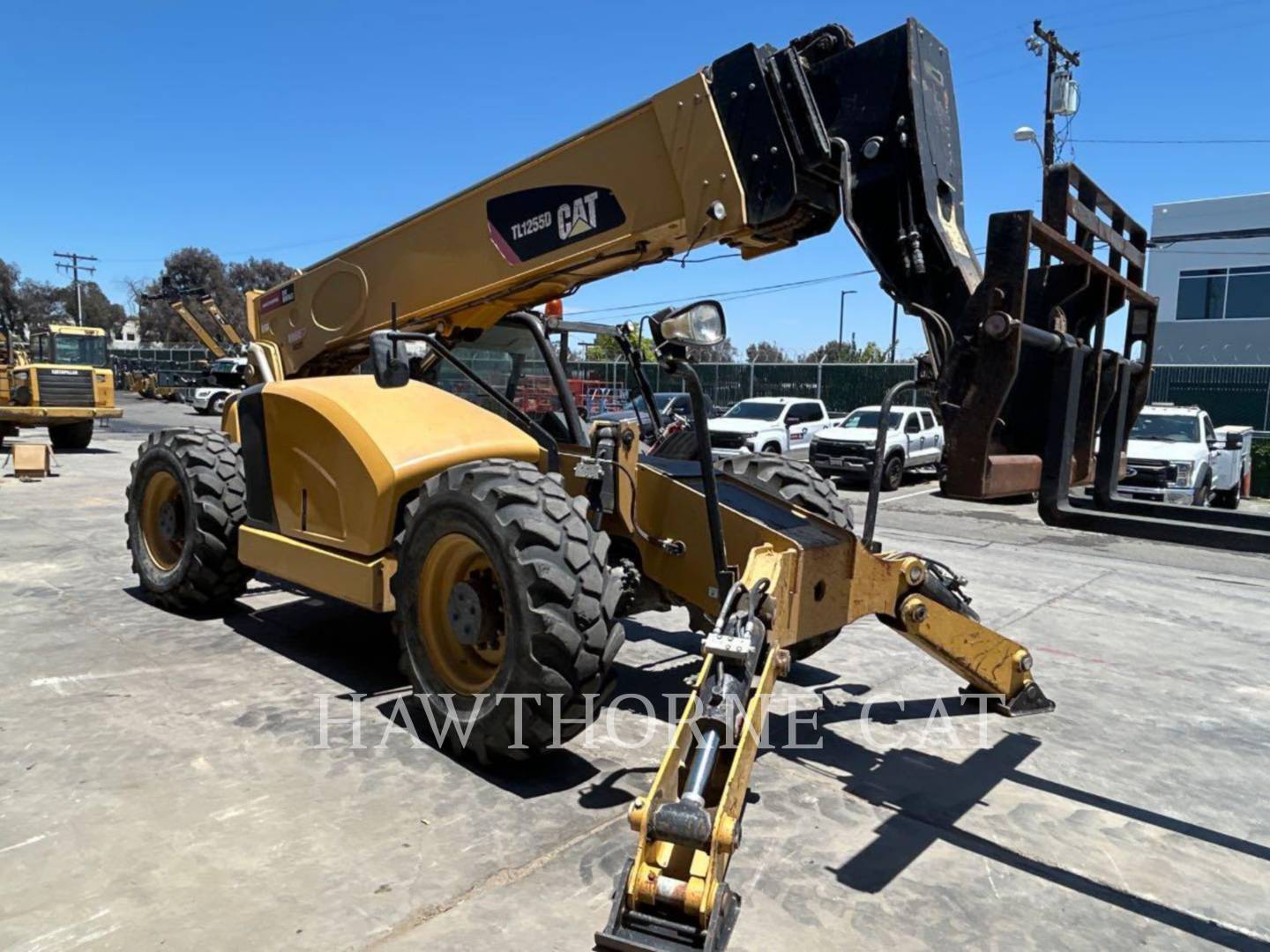 Cat TL1255D, Telehandler, 2777 hours, S/N: ML700696, 2016
