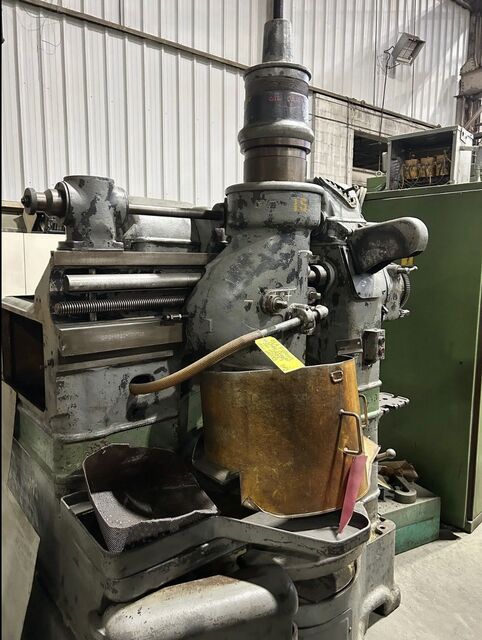Fellows #61A, gear shaper w/spur guide, 18" diameter capacity, 5" W face, 5.12" stroke, 5" riser, 0.75" spur