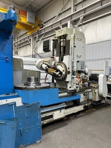 Gould & Eberhardt #72H, vertical gear hobber, 90" workpiece diameter, 10.75" hob diameter, 24" face, 40"