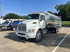 Kenworth #T370, Fuel Truck, 4,400 gallon fuel tank, Paccar PX-9 8.9L 6 Cyl. diesel, Allison A/T, 6x4, 56,000
