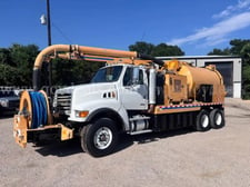 Sterling #LT9500, Vac-Con Combination Sewer Cleaner / Hydro Excavator Truck, 11 yd debris tank, 50 GPM @