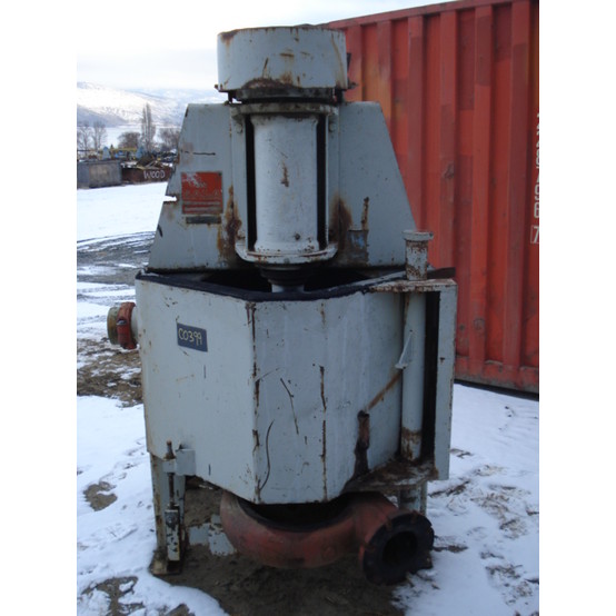 Sala #SPV-365-6, Vertical Tank Slurry Pump, 6" discharge, rubber lined, (2 available)
