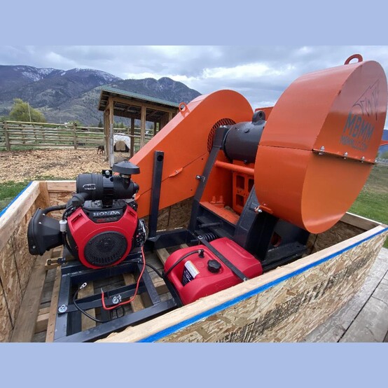 10" x 16" Mt. Baker Mining & Metals, Gas-Powered Jaw Crusher, 5-20 TPH, 9" max. feed, 1"-3" discharge, 20 HP