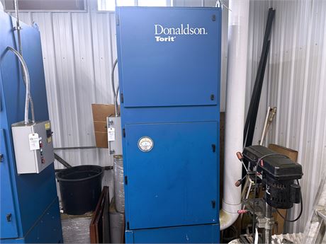 1850 cfm Donaldson Torit #WSO-FM25-1, mist collector, 3 HP, 245 sq.ft. filter media, 2019