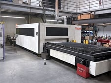 Mazak #Optiplex-3015, fiber laser, 4000 watt, 5' x10'tbl., 122" X, 62.2" Y, 4.33" Z, Mazatrol Preview 2 CNC