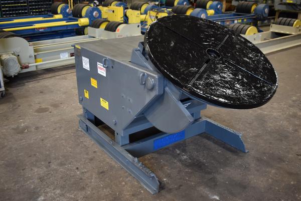 6000 lb. Preston-Eastin, welding positioner, variable speed rotation, hand pendant controller
