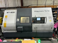Nakamura -Tome #WT-300MMY, 5-Axis CNC Lathe, 10.6" swing, 30.71" turning length, dual 8" chucks, 25 HP, 4500