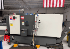 Haas #ST-30Y, 4-Axis CNC Lathe, 12.5" X, 2" Y, 26" Z, 31.7" swing, 23" machining length, 18" turning