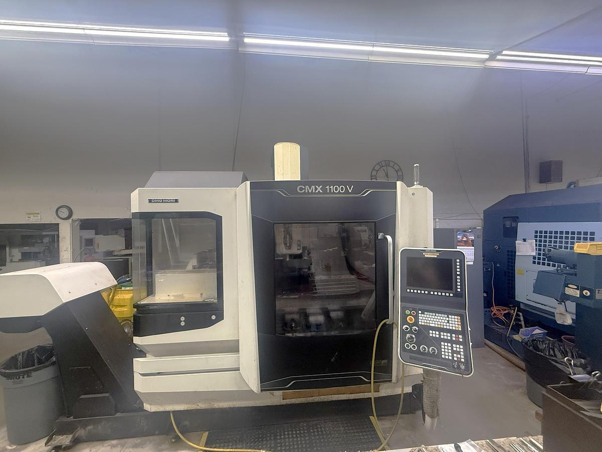 DMG Mori Seiki #CMX1100V, CNC Vertical Machining Center, 43.3" X, 22" Y, 20.1" Z, 55.1" x 22" table, 20 HP