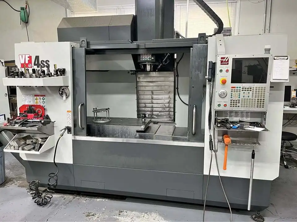 Haas #VF-4SS, Vertical Machining Center, 50" X, 20" Y, 25" Z, 52" x 19.5" table, 30 HP, 12,000 RPM, 30