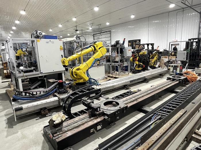 Fanuc RTU-1000, Robot Transfer Unit, 20' Travel, 700kg Capacity, 2019