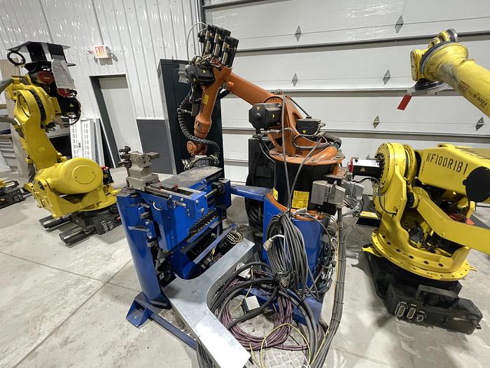 KUKA KR16-2, 6-Axis Robotic Tube Bender, 16kg Payload, 1611mm Reach, KRC4 Controller, 2014