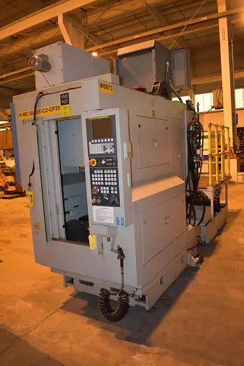 Bridgeport/Hardinge #GX-300, 4-Axis CNC vertical machining center, 11.8" X, 15.8" Y, 16.9" Z, Fanuc Control