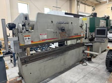 100 Ton, Accurpress #710010, CNC Hydraulic Press Brake, 10' overall, 100" between housing, 8" stroke, 14"