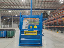 Recycling Equipment Inc., compactor baler, 3 HP Weg motor, 230-440 V., 1765 RPM, 2019