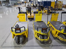 Columbia, industrial electric utility vehicles, 48 V., (2 available)