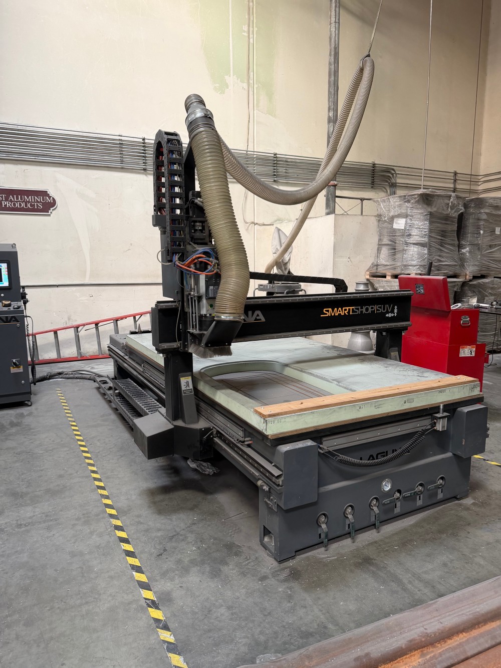 Laguna #SmartShop-SUV-II, CNC router, 5' x 10' worktable, complete system w/ vacuum & dust collection, 2022
